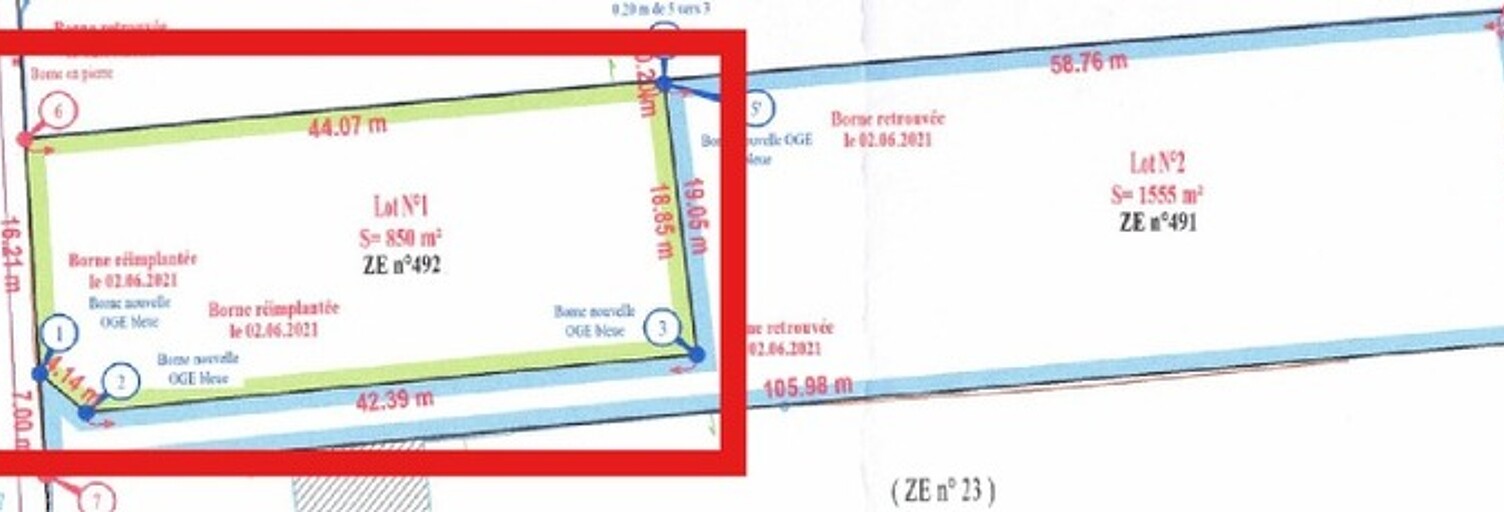 Terrain  850 m² à vendre à Chemilly-sur-Yonne (89250)
