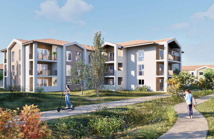 Vente programme neuf T2, T3 44 à 65 m² Saint-Vincent-de-Tyrosse (40230) — photo 2