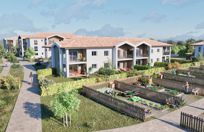 Vente programme neuf T2, T3 44 à 65 m² Saint-Vincent-de-Tyrosse (40230) — photo 3