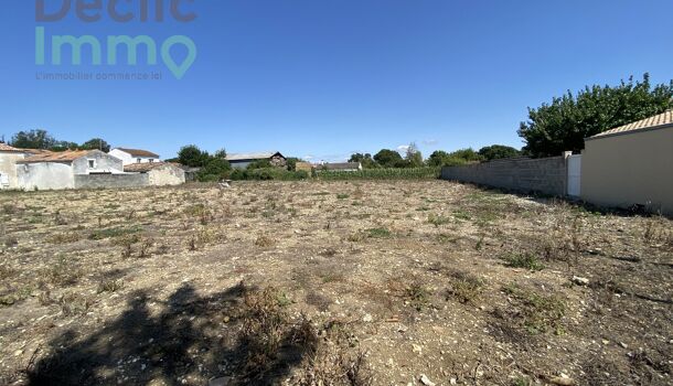 Terrain  à vendre Montroy 17220