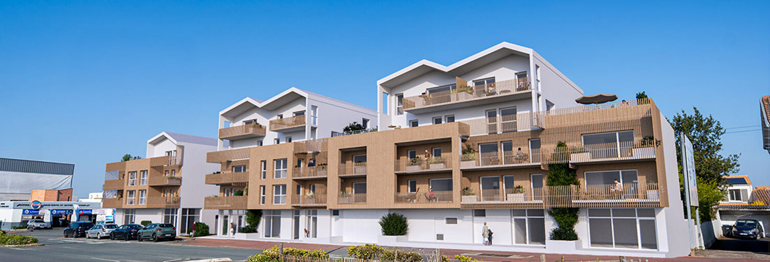 Appartement neuf T2, T3, T4, T5 Pièce 51 à 95 m² à vendre à La Rochelle (17000)