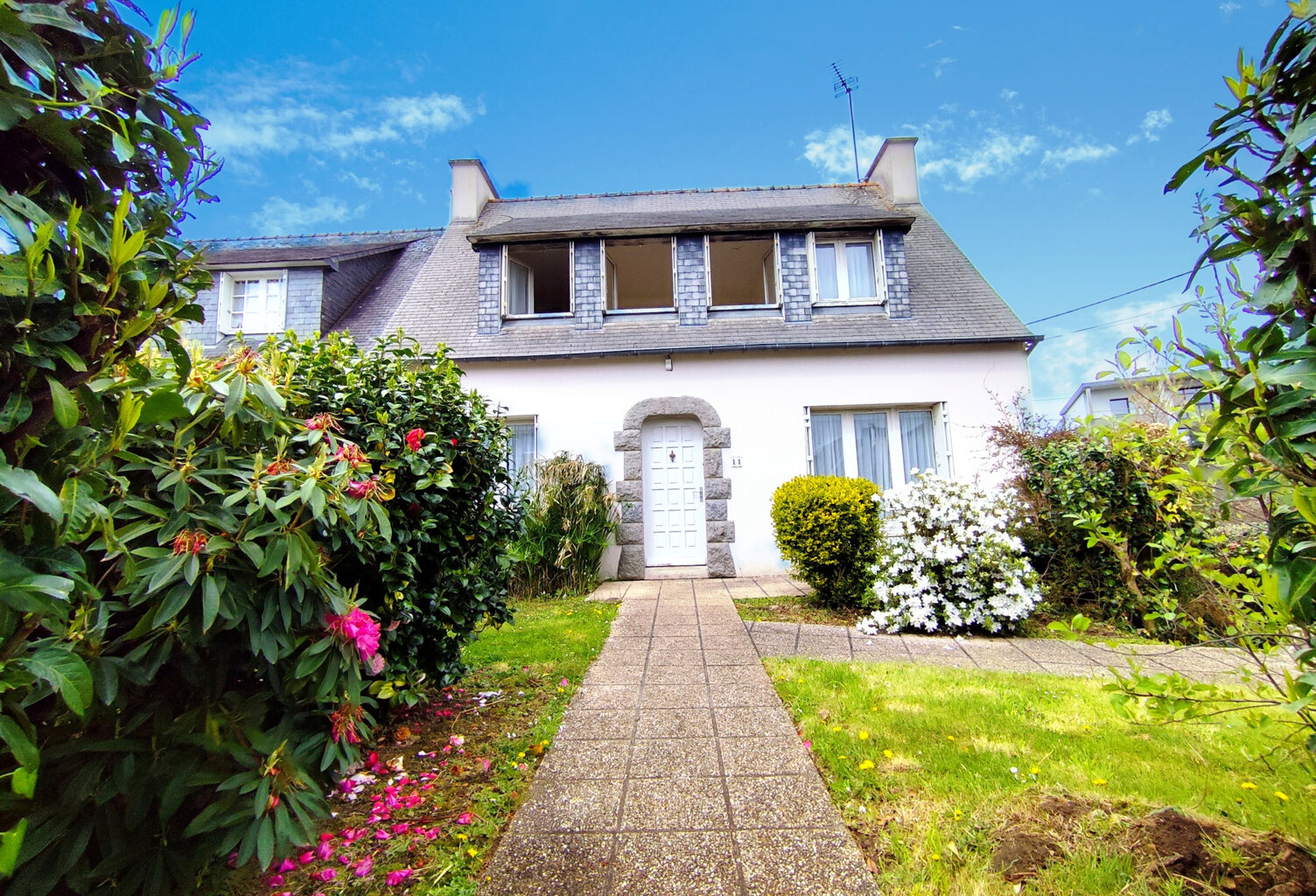 Quimper : Maison avec sous-sol aménagé — photo 1
