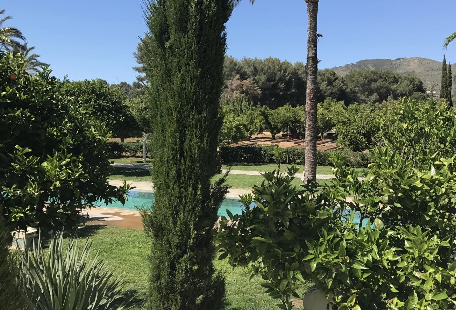 NICE ST PIERRE DE FERIC,  VUE MER ET PISCINE — photo 1