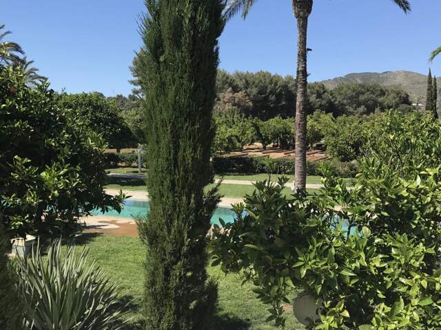 NICE ST PIERRE DE FERIC,  VUE MER ET PISCINE — photo du bien