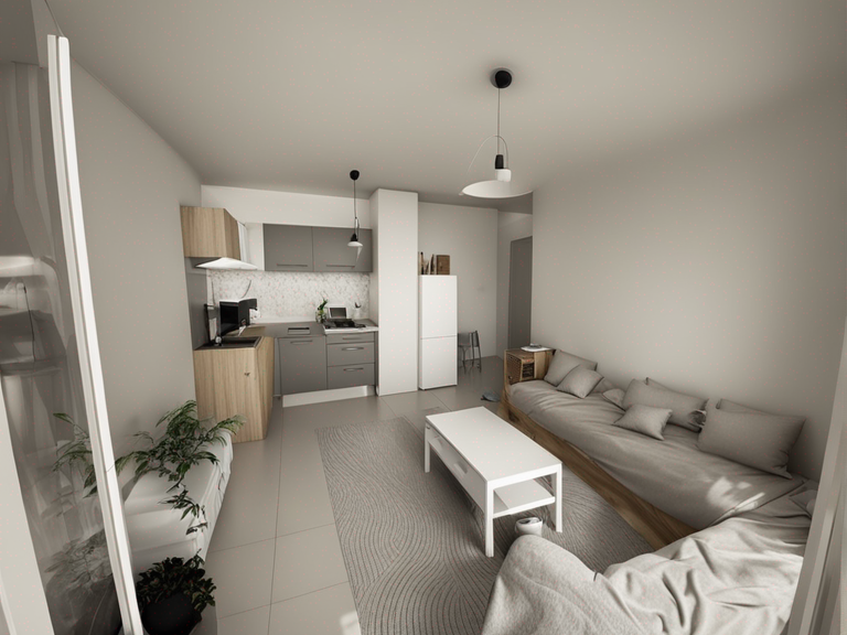 APT 2 pièces + Terrasse + Parking, quartier Antigone — photo 1