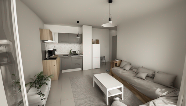 Appartement 2 pièces  à vendre Montpellier 34000