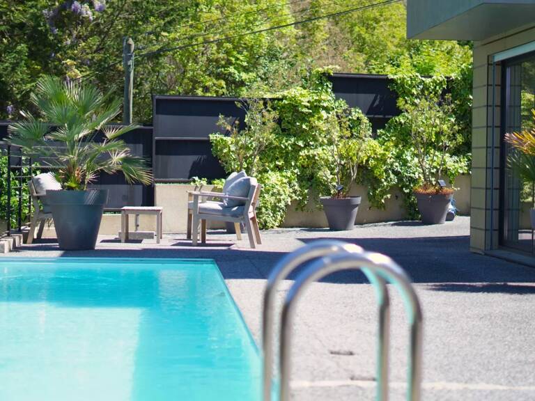 Quartier des 4 chemins – Villa contemporaine avec piscine et vue — photo 1