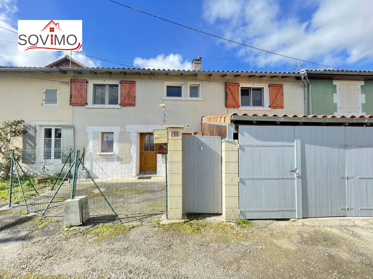MAISON DE VILLAGE TOUT CONFORT, GARAGE ATTENANT, COUR, TERRA — photo 1
