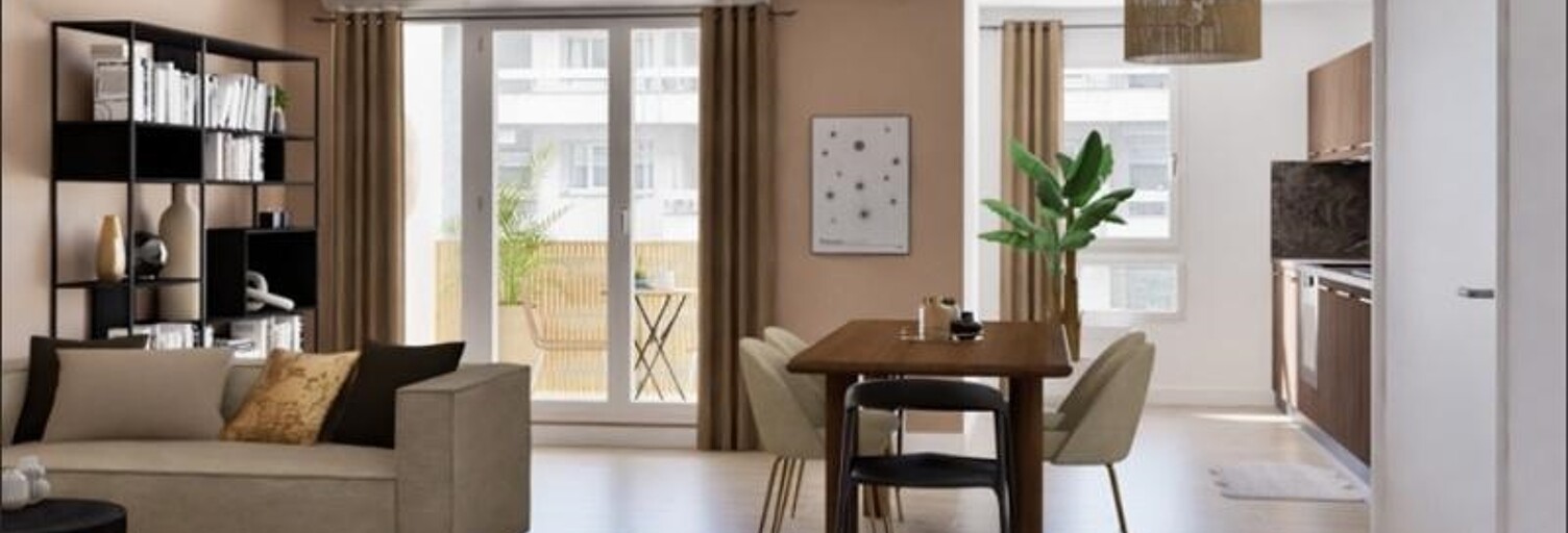 Appartement 2 Pièces 48 m² à vendre à Lyon 7 (69007)