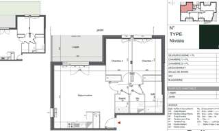 Appartement 3 Pièces 69 m² à vendre à Mérignac (33700)