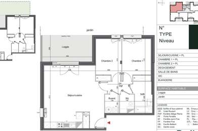 Appartement 3 pièces 365000 €