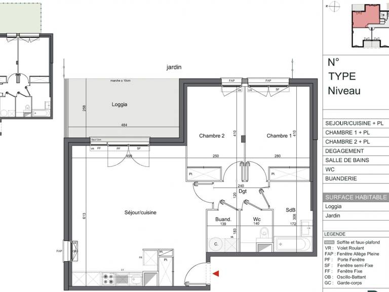 Vente Appartement 3 pièces — photo 1