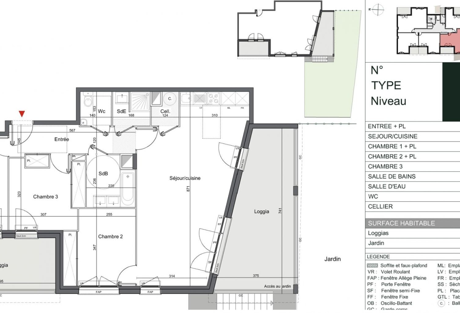 Vente Appartement 4 pièces — photo 1
