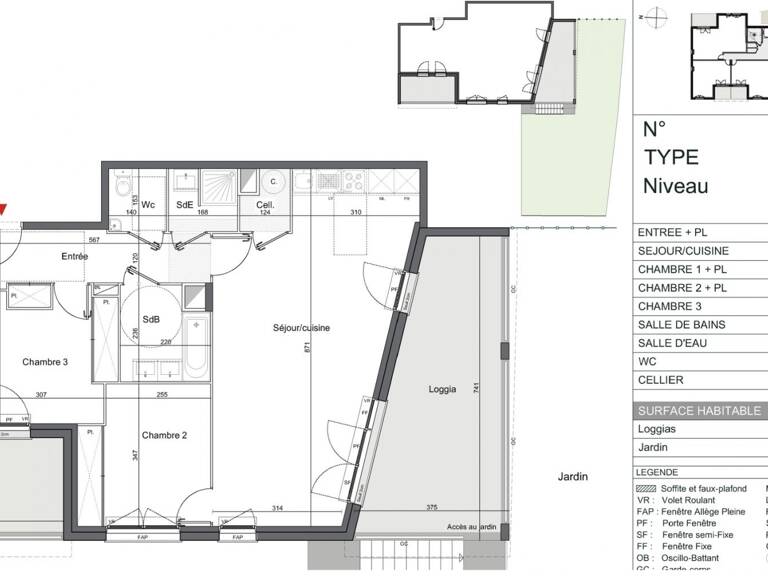 Vente Appartement 4 pièces — photo 1