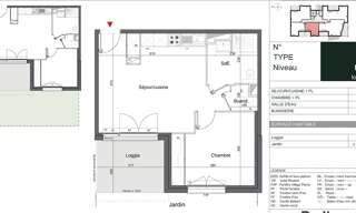 Appartement 2 Pièces 44 m² à vendre à Mérignac (33700)