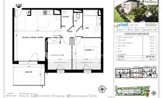 Appartement 3 Pièces 60 m² à vendre à Pau (64000)