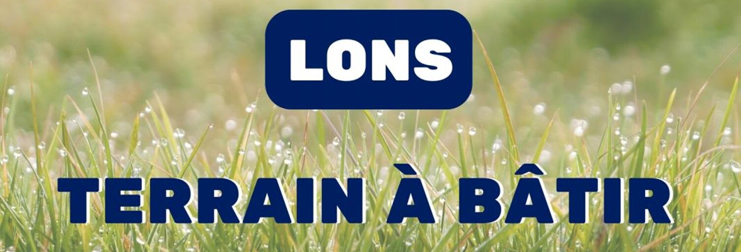 Terrain  628 m² à vendre à Lons (64140)