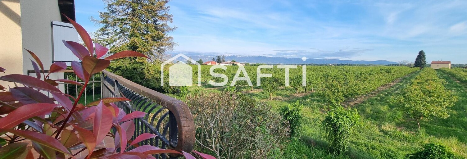 Maison 7 Pièces 195 m² à vendre à Granges-les-Beaumont (26600)