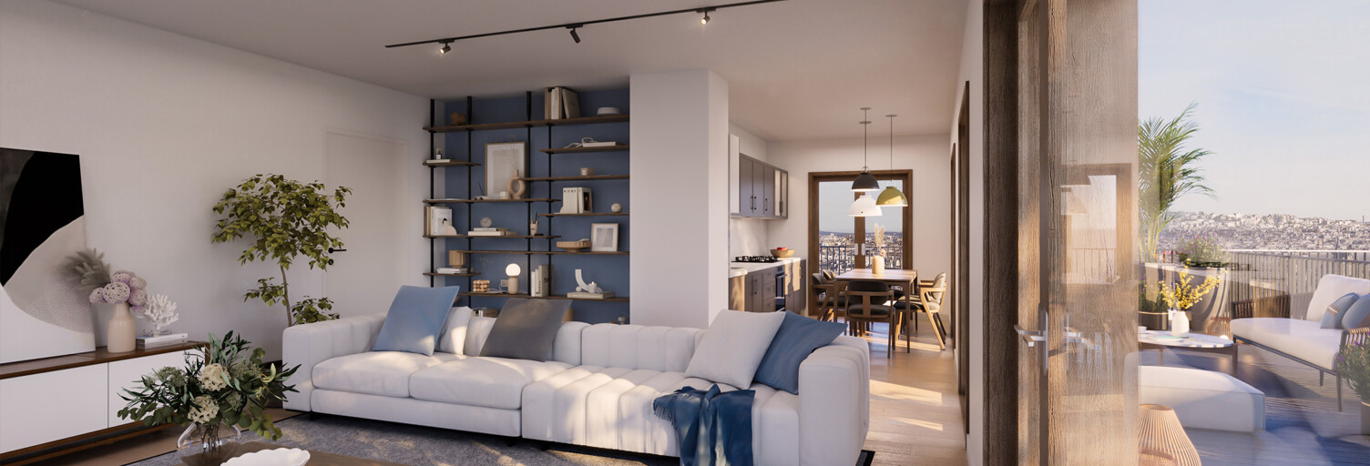 Appartement neuf T1, T3, T4, T5 Pièce 28 à 108 m² à vendre à Gennevilliers (92230)