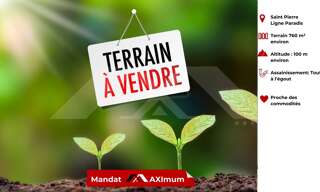 Terrain  760 m² à vendre à Saint-Pierre (97410)