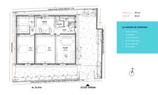 Maison 4 Pièces 93 m² à vendre à Arès (33740)