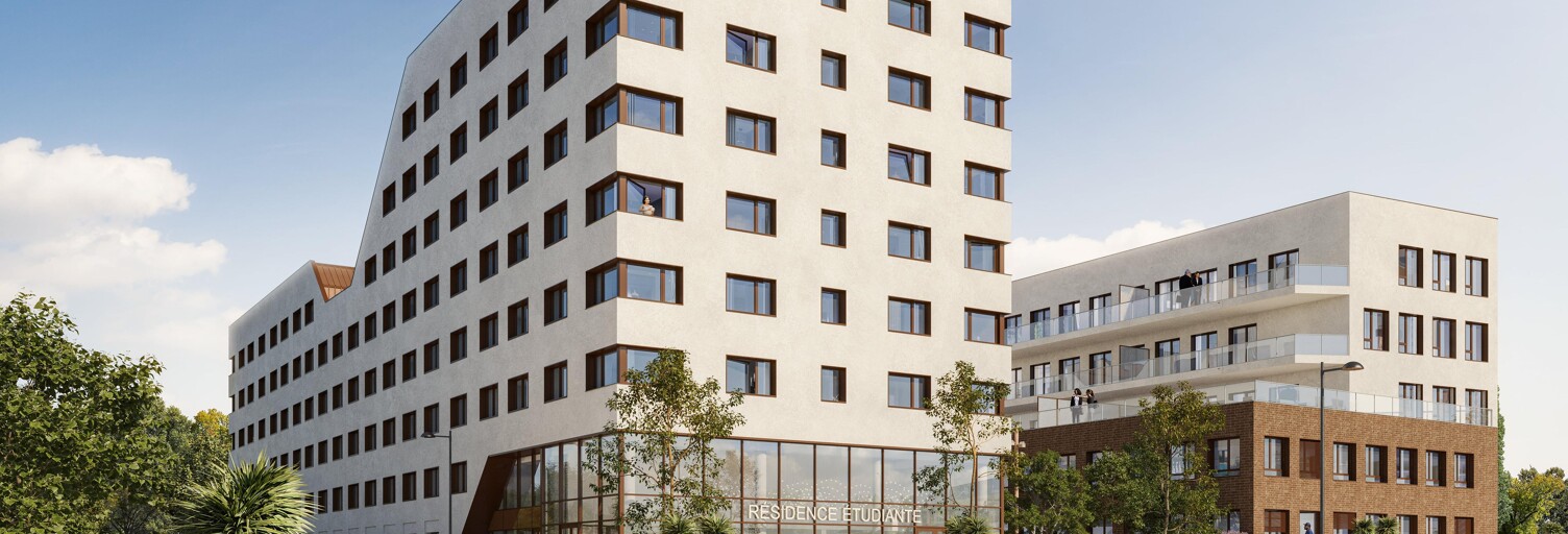 Appartement neuf T1 Pièce 18 à 23 m² à vendre à Vannes (56000)