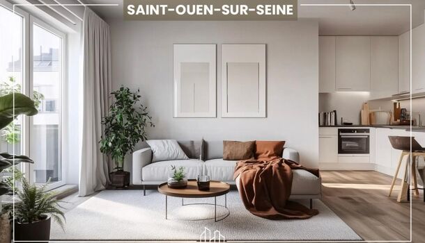 Appartement 2 pièces  à vendre Saint-Ouen 93400