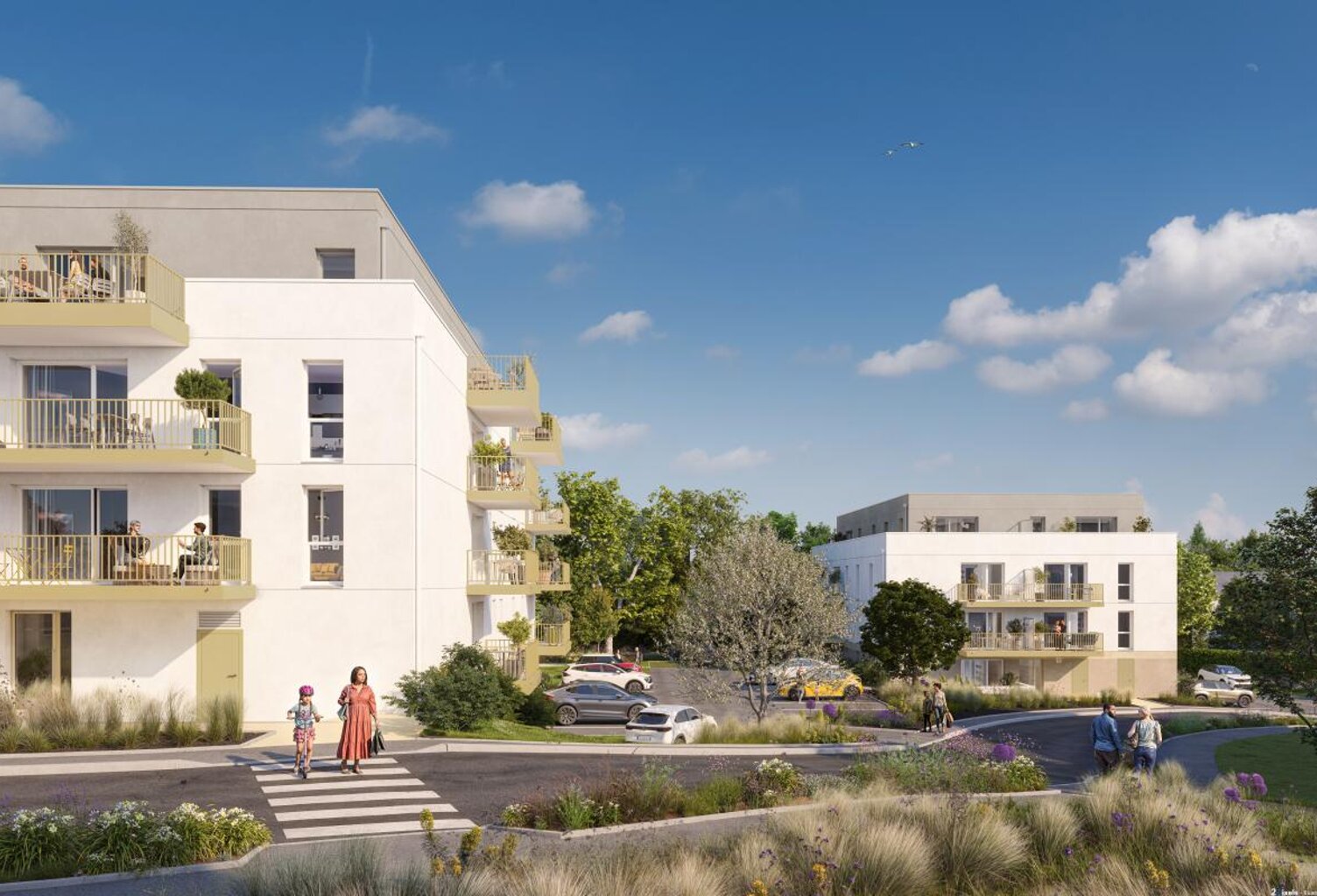 Saint Renan Appartement T2 neuf avec jardin — photo 1