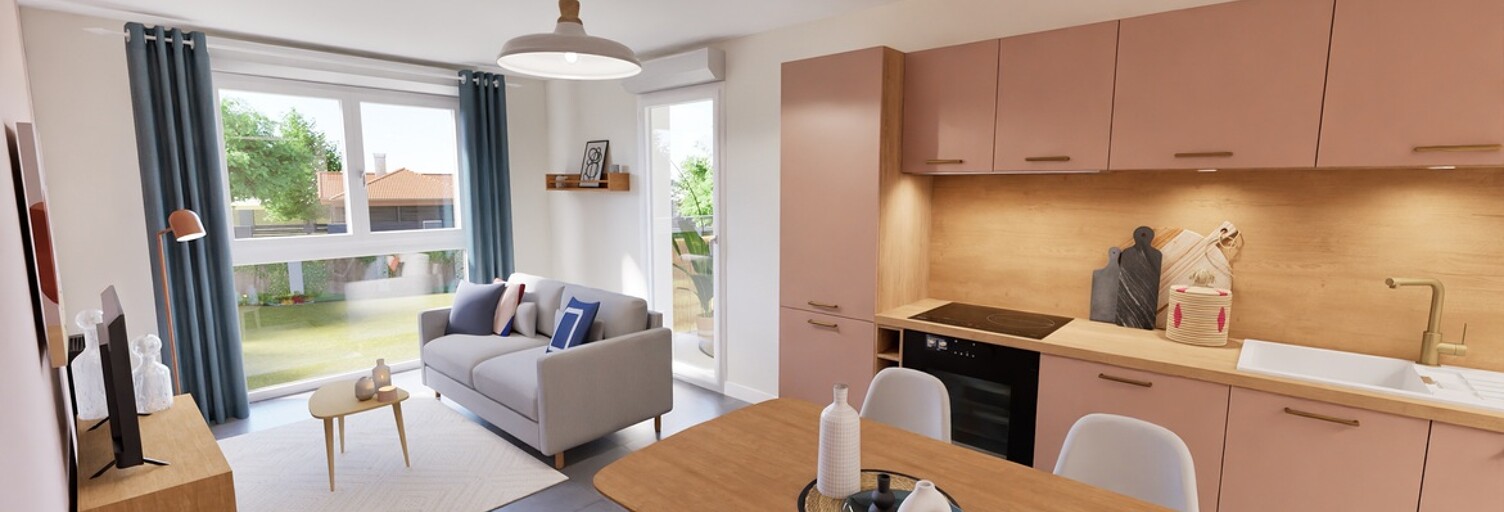 Appartement 2 Pièces 41 m² à vendre à Rezé (44400)