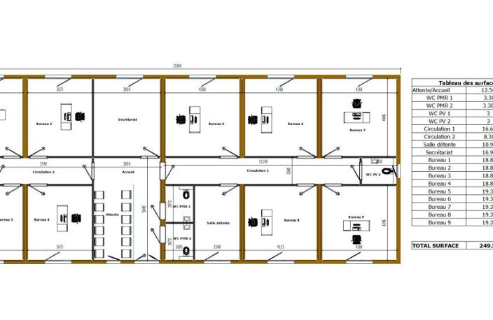 Vente Murs commerciaux 28 m&sup2; — photo 3