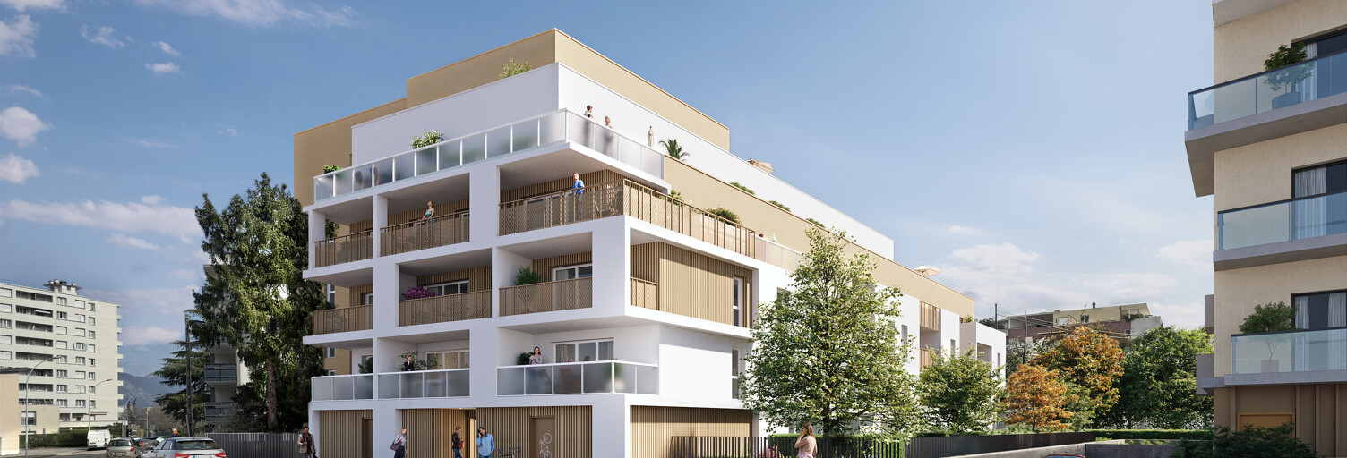 Appartement neuf T2, T3, T4 Pièce 39 à 86 m² à vendre à Échirolles (38130)