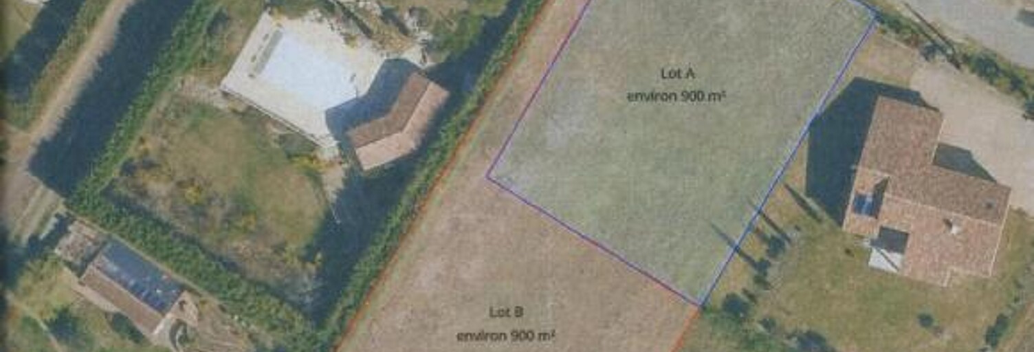 Terrain  900 m² à vendre à Lacroix-Falgarde (31120)