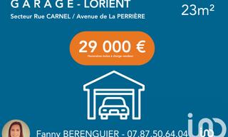 Garage  23 m² à vendre à Lorient (56100)