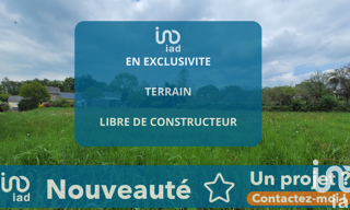 Terrain  1216 m² à vendre à Saint-Médard-sur-Ille (35250)