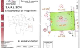 Terrain  523 m² à vendre à Laloubère (65310)