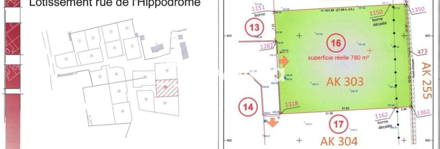 Terrain  523 m² à vendre à Laloubère (65310)