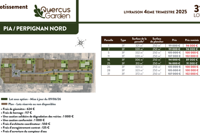 Terrain  94000 €