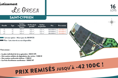 Terrain  159000 €