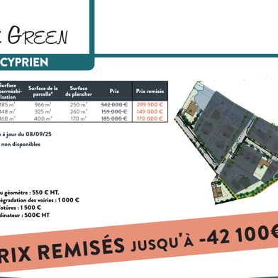 Terrain  159000 €