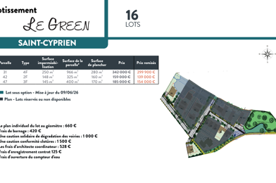 Terrain  139000 €