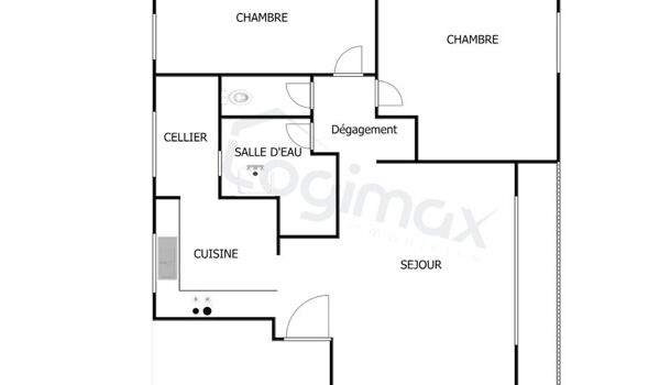 Appartement 3 pièces  à vendre Rochelle (La) 17000