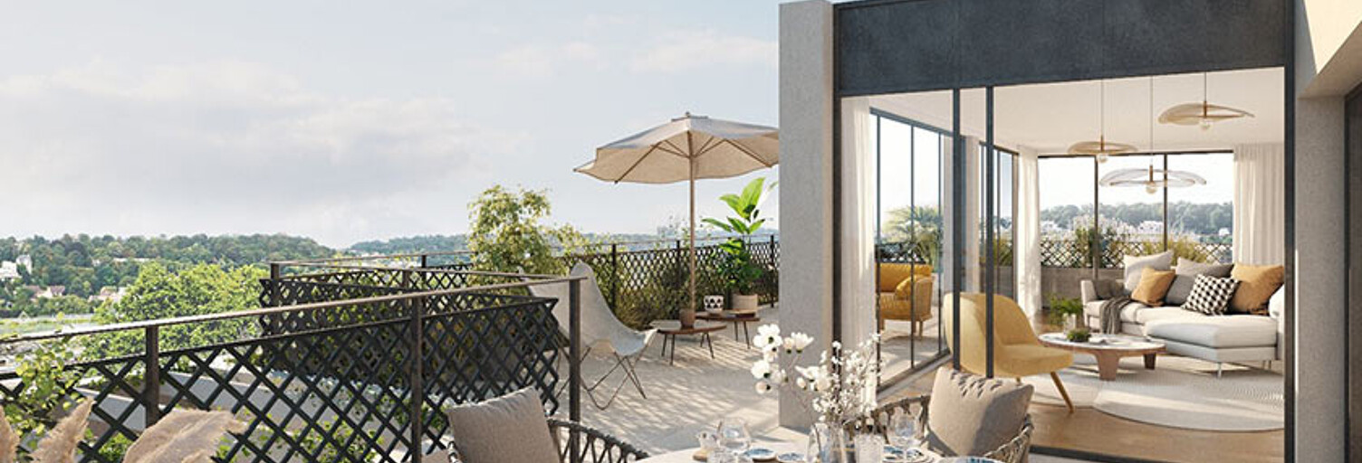 Appartement neuf T1, T2, T3, T4 Pièce 25 à 114 m² à vendre à Vouvray (37210)