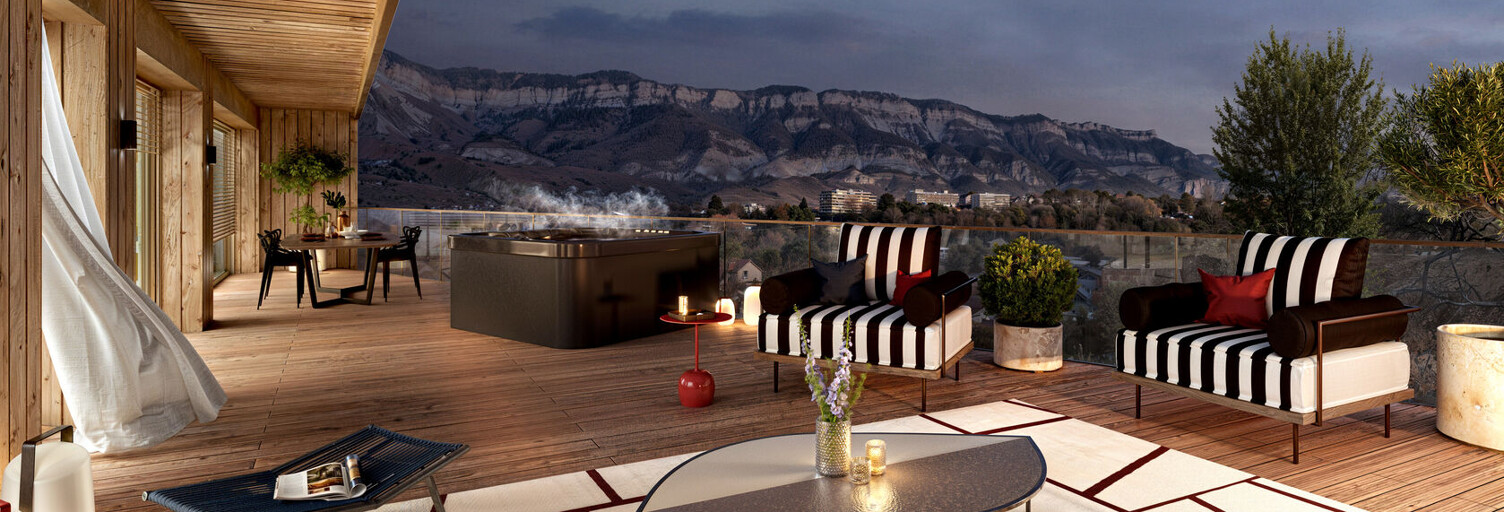 Appartement neuf T2, T3, T4, T5 Pièce 60 à 149 m² à vendre à Aix-les-Bains (73100)