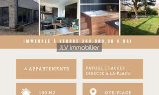 Immeuble  180 m² à vendre à Oye-Plage (62215)
