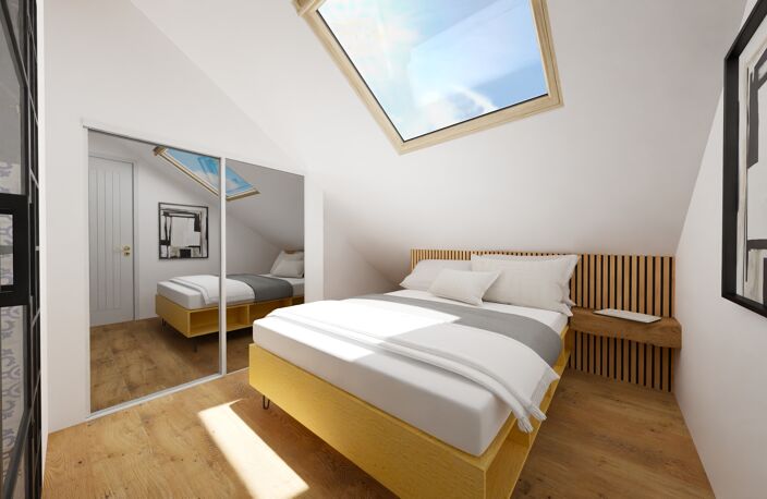 Appartement T2bis sous les toits | Entièrement rénové — photo 5