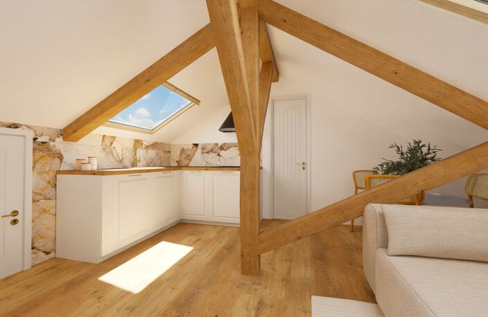 Appartement T2bis sous les toits | Entièrement rénové — photo 3