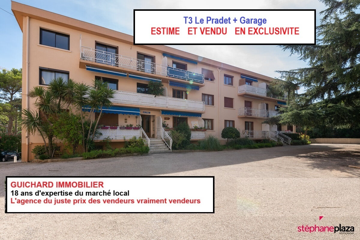 Appartement 3 pièces  à vendre Pradet (Le) 83220
