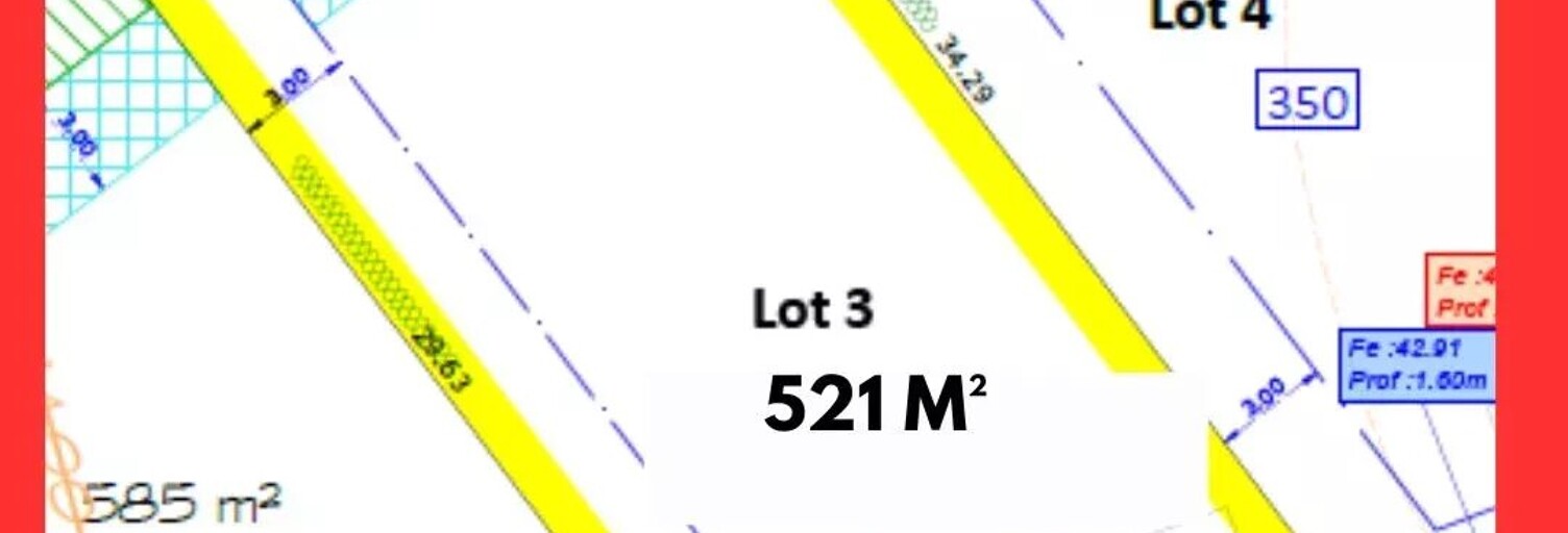 Terrain  521 m² à vendre à Châteaubourg (35220)