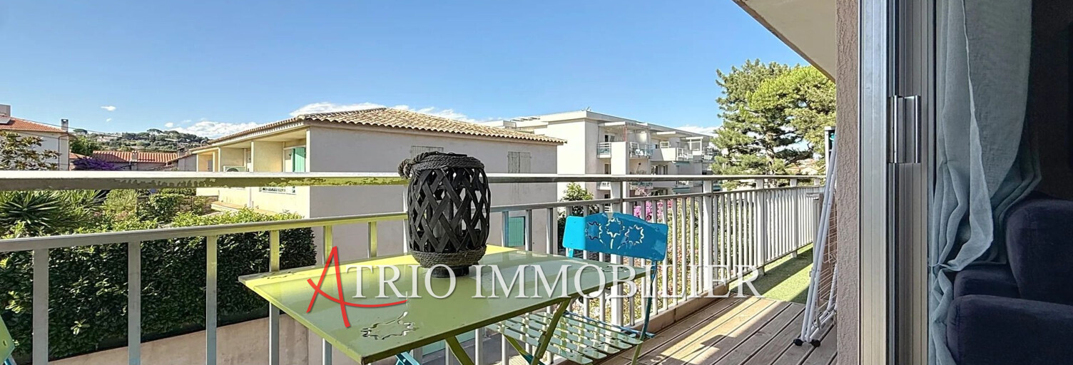 Appartement 1 Pièce 24 m² à vendre à Cagnes-sur-Mer (06800)