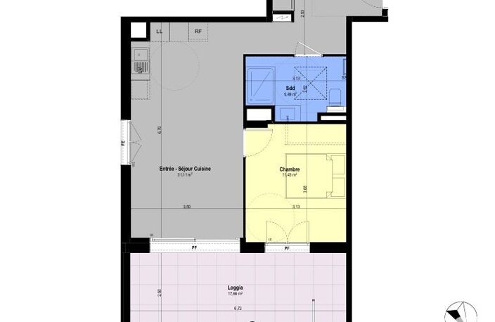 Vente Appartement 2 pièces — photo 4